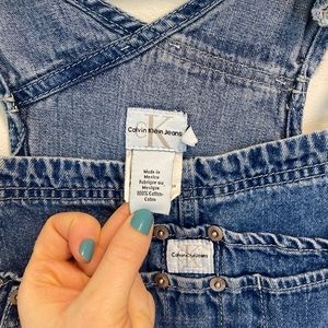 Vintage Calvin Klein Denim Overalls
